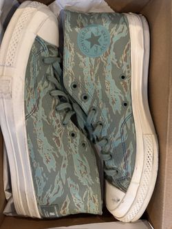 Size 12 Converse X Undefeated Half Chuck 70 Mid Tiger Camo
