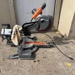 Ridgid miter saw
