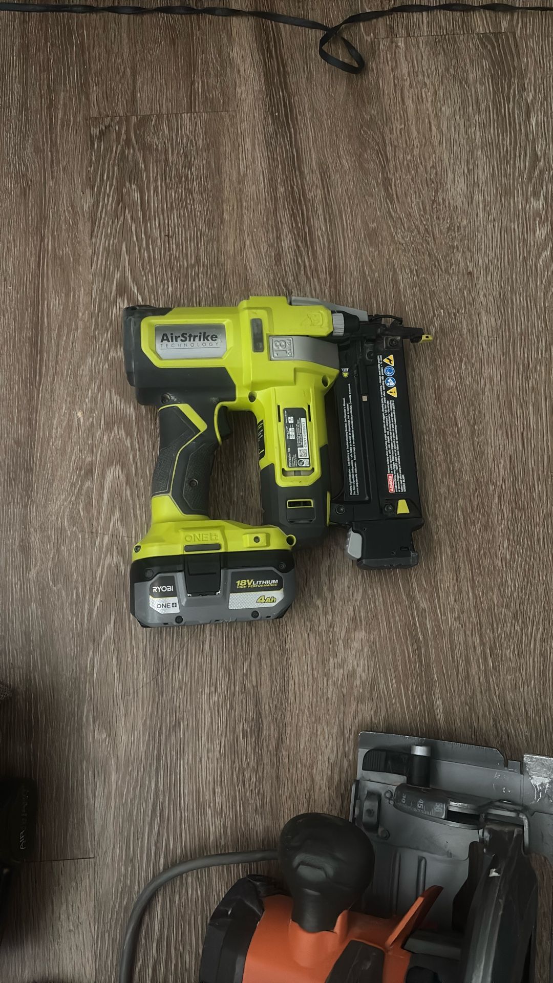 18 Gauge Ryobi Nail Gun