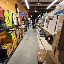 Tools, Patio, Tents, Trimmers, Mowers, Fans, Lighting, Compressors, Shop Vacs, Bathroom, Home Decor