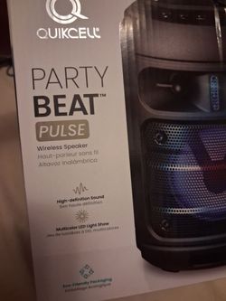 Quikcell Party Beat Pulse Wireless Speaker