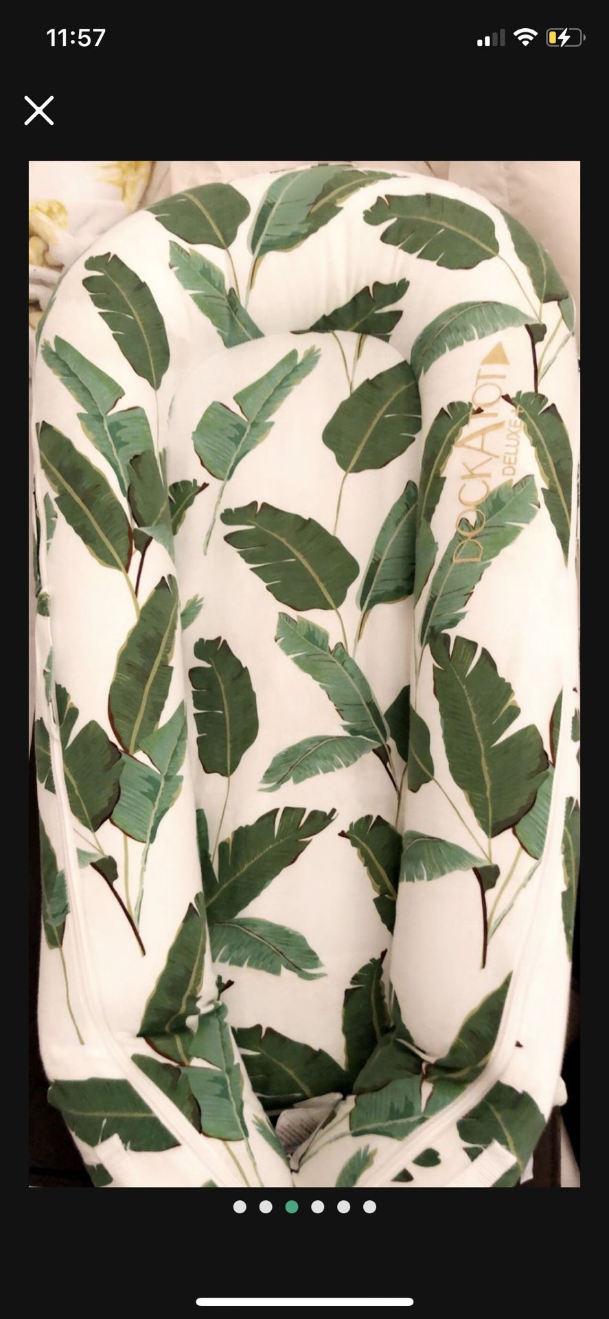 Dockatot - Banana Leaf Palm Delux Plus