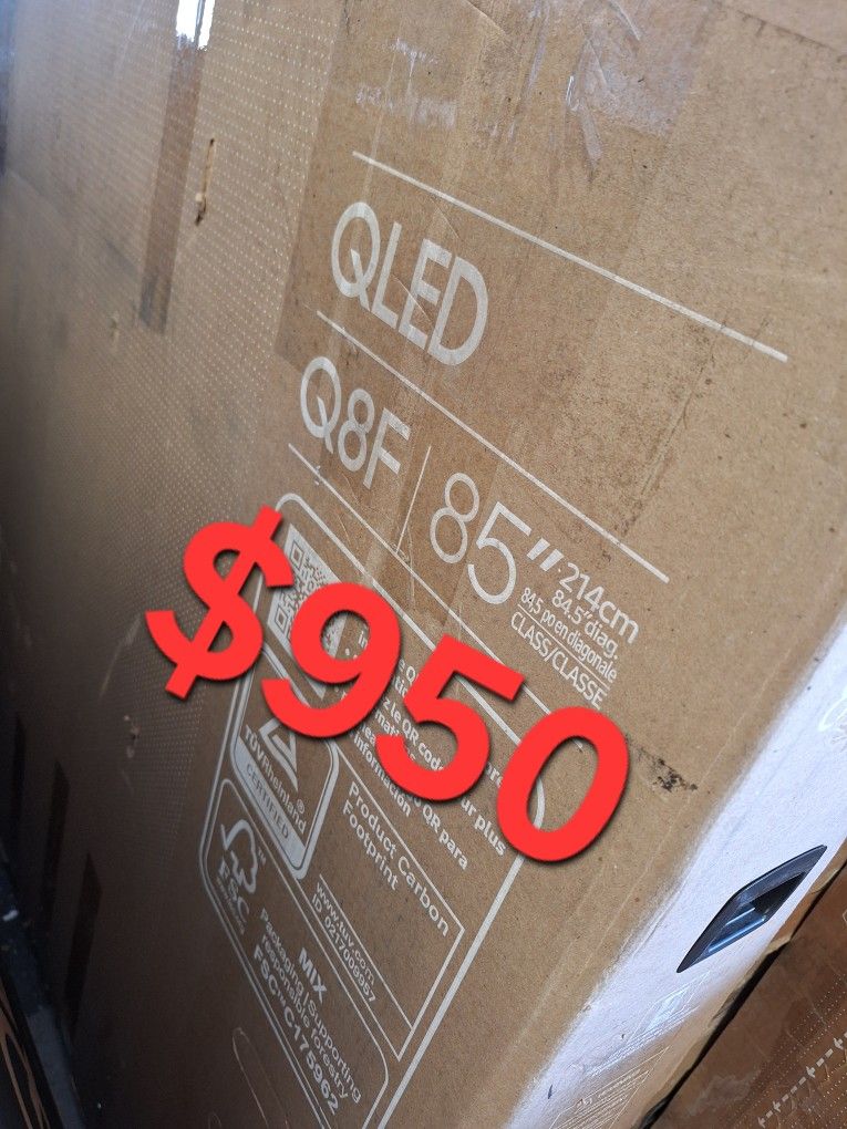SAMSUNG 85"INCH QLED 4K Q8F 