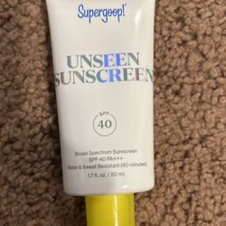Supergoop sunscreen 