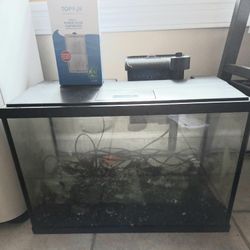 Top Fin Essentials Aquarium 5 Gallon Fish Tank