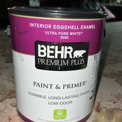 Gallon of Unopened Grey Paint