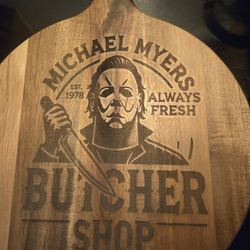 Michael Myers Cutting Board
