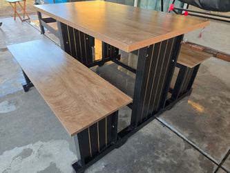 Table with benches