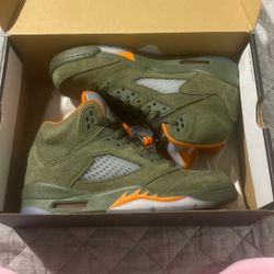 jordan 5 retro olive