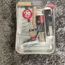 Best 8 Pc Professional Painting Set And metal Tray liner 