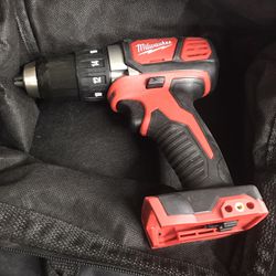 Milwaukee Drill And Bag No Battery 