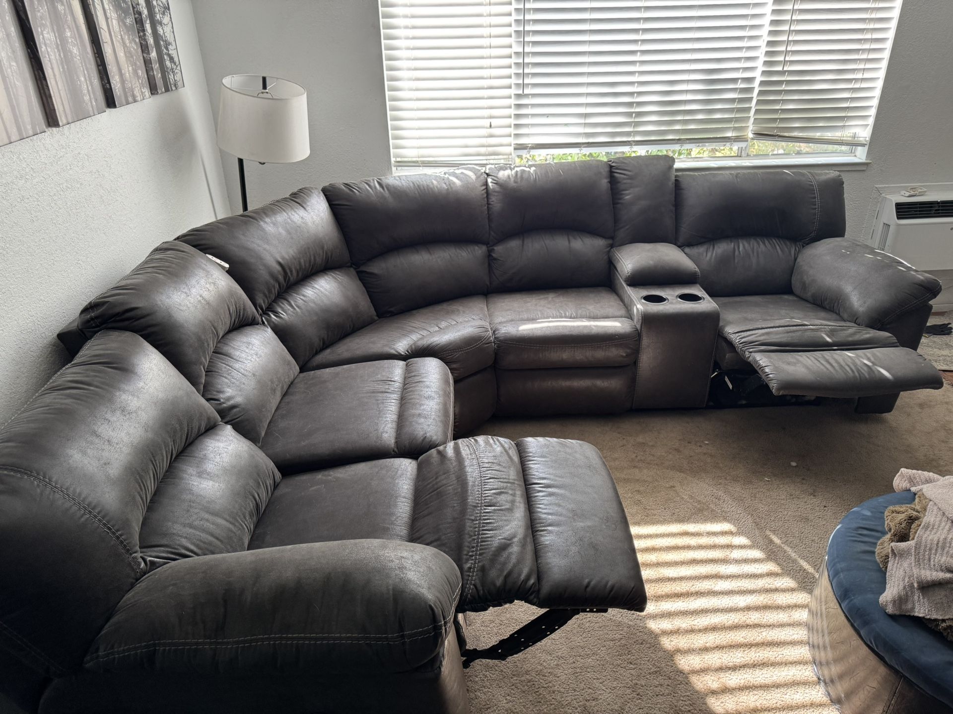 L Shaped Couch Recliner