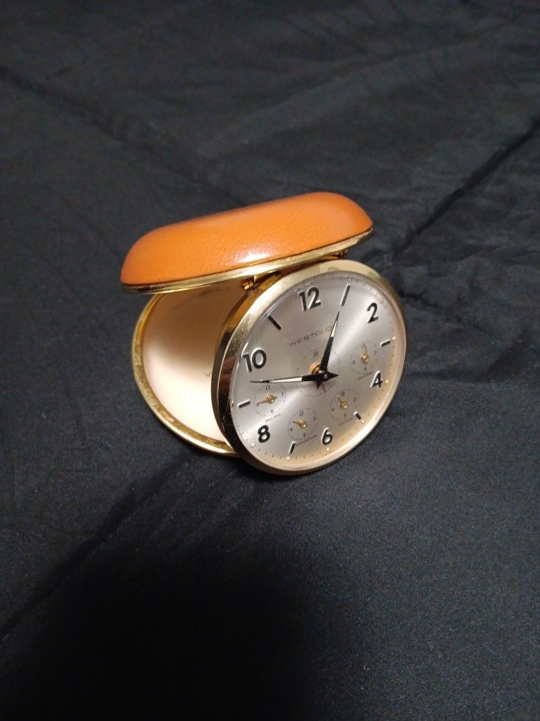 Antique WestClox Travel Alarm Clock Excellent Condition $50 Firm