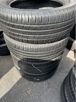 4 tires 225-60-18 Michelin Good Condition $210 all four mounted and balanced