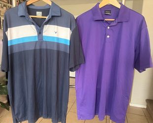 polo shirts -men’s size large