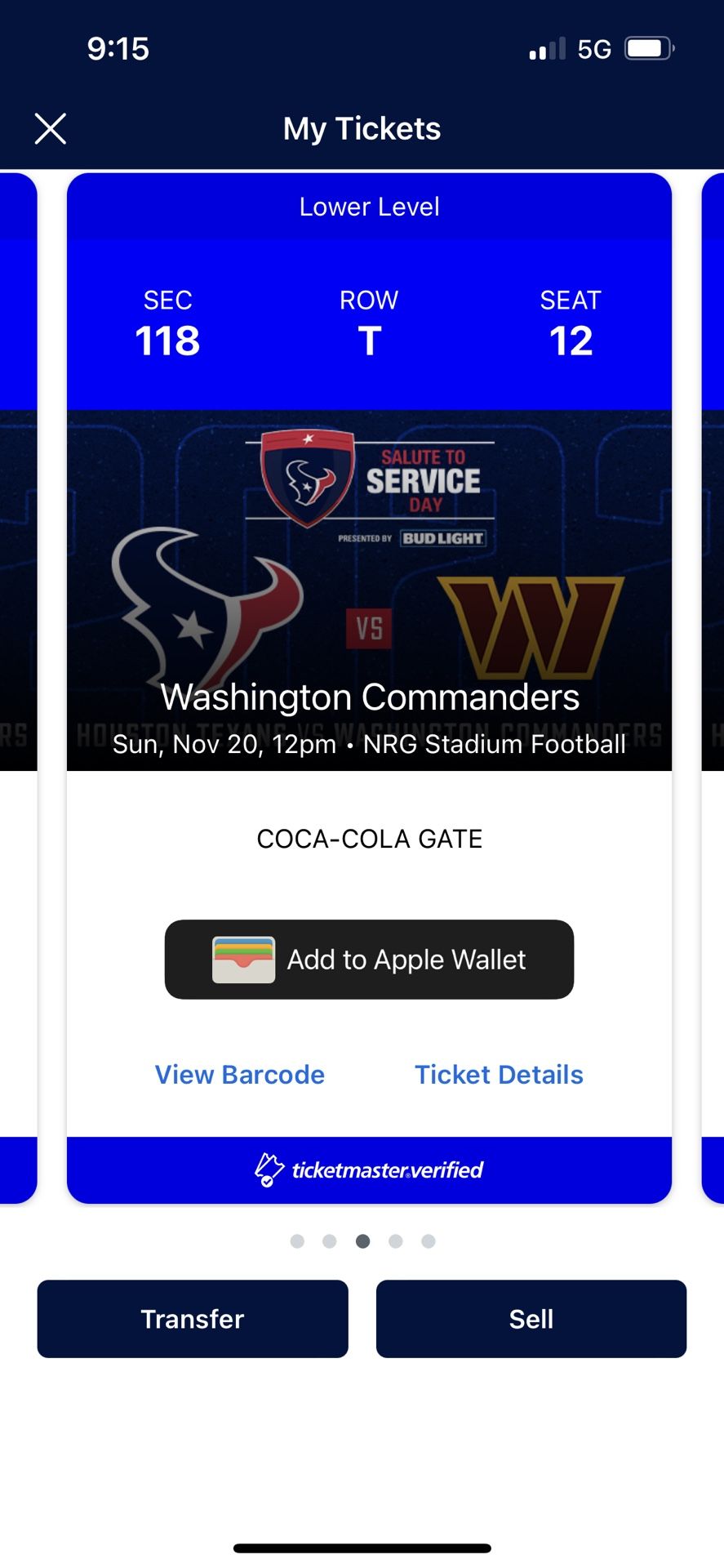 Texans Vs Commanders