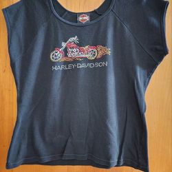  Harley Davidson Women's Short Sleeve Shirt
