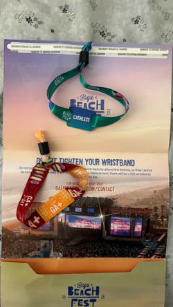 Baja Beach Fest 3-Day GA+ (willing to negotiate )
