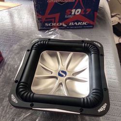 Kicker 10” L7 Solo-Baric (Old School, Brand New In The Box) PLEASE READ INFO BELOW FOR PRICE  (These are still Available) 