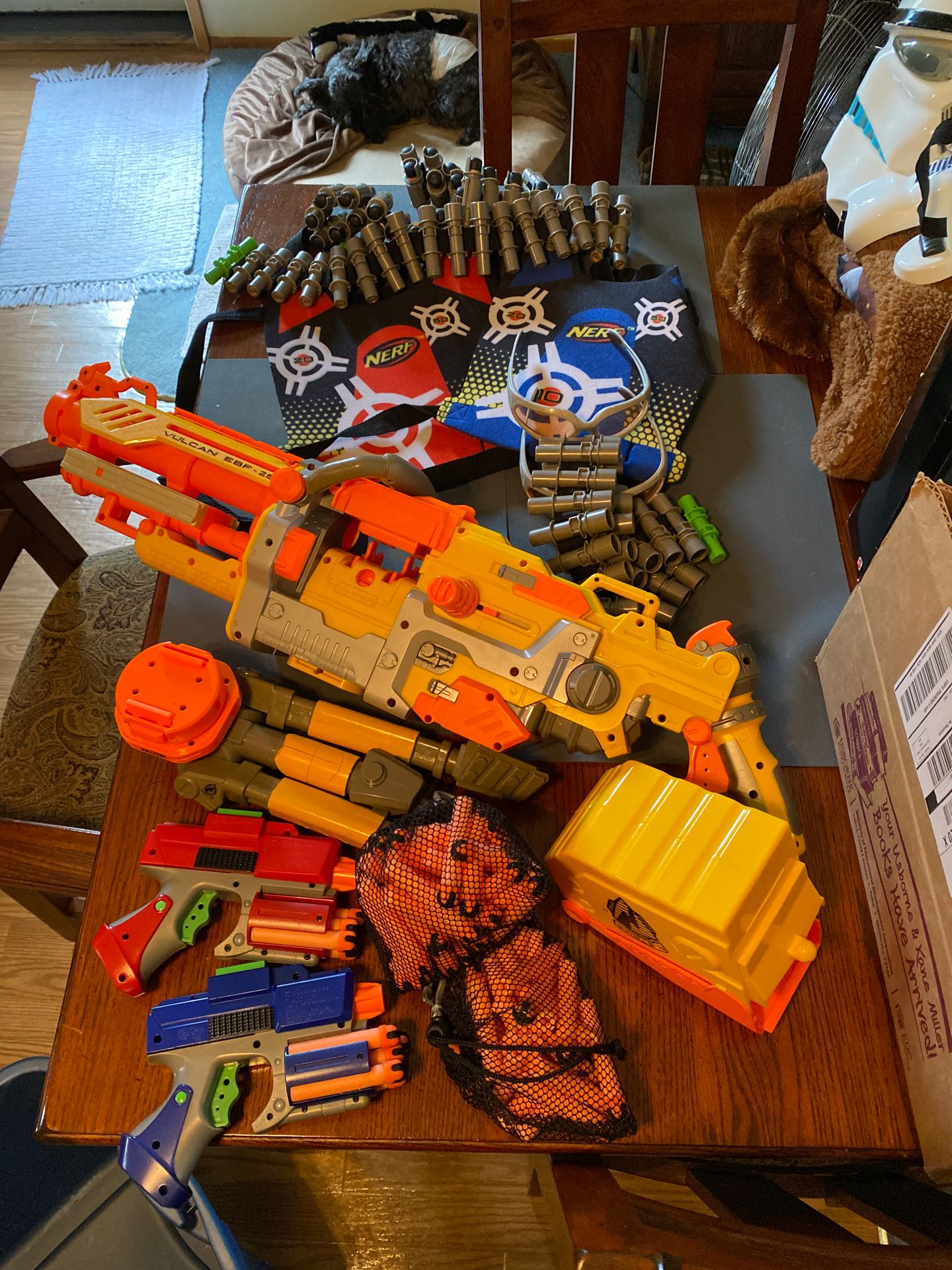 Assortment of Nerf guns