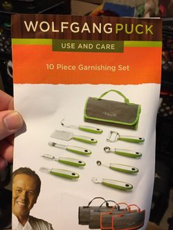 Garnishing set