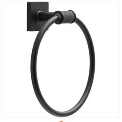 Towel Ring Matte Black 