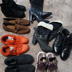 Boots, Sneakers 9 1/2 And 10's Size