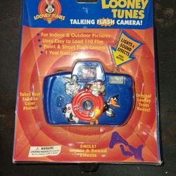 1999 LOONEY TUNES TALKING FLASH CAMERA