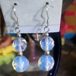 Fancy Glass Bead Earings