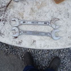 2 Vintage SEARS Wrenches