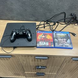PlayStation 4 With Games 