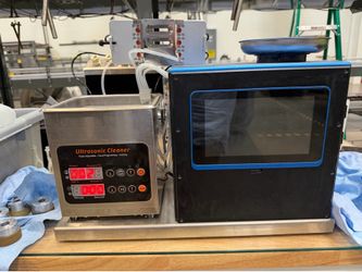 Industrial Inkjet Coding Printer with Touchscreen Controller & Ultrasonic Cleaner