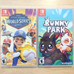 Little League Baseball & Bunny Park Nintendo Switch 