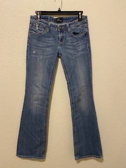 Low Rise Bootcut Jeans
