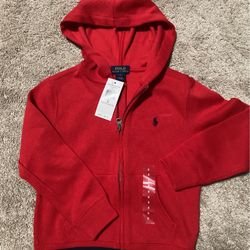 Polo Ralph Lauren Jacket - Red Hoody 