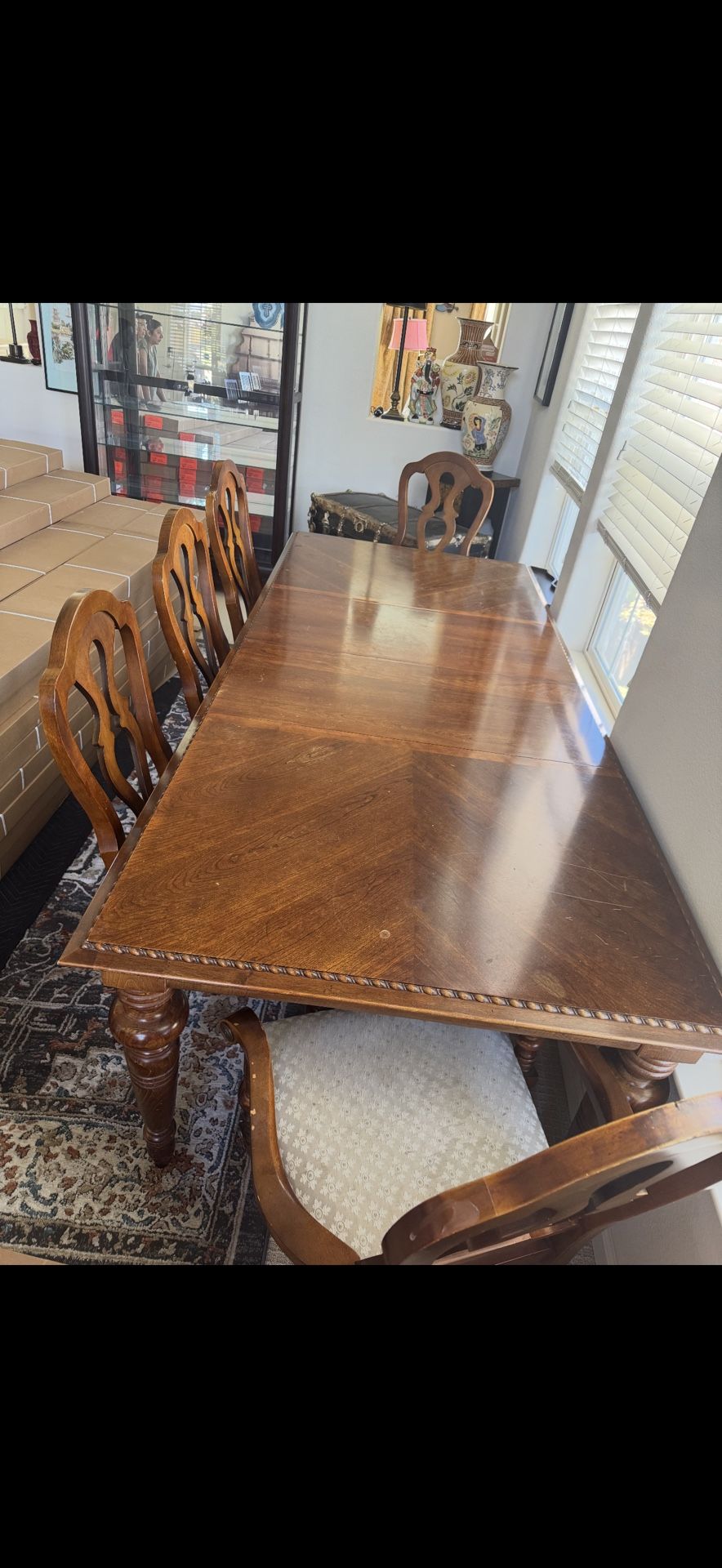 Huge Table With Chairs
