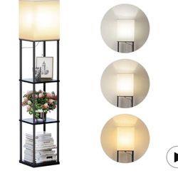 🔥 NEW SUNMORY Shelf Floor Lamp – $35 TODAY ONLY! MUST GO FAST! 💡
