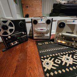 Reel to Reel Tape Decks