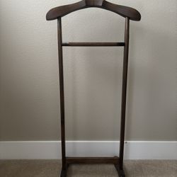 Vintage Valet Butler Suit Stand Mid Century Valet Men's Cottage Farmhouse