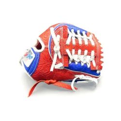 11.25″ Baseball Royal Infield Modified Trapeze II Web Red-Blue Floral Glove
