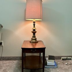 Cute Vintage Wood End Table  Set