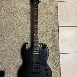 Epiphone Goth SG Electric Guitar