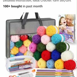 Crocheting Complete Knitting Kit