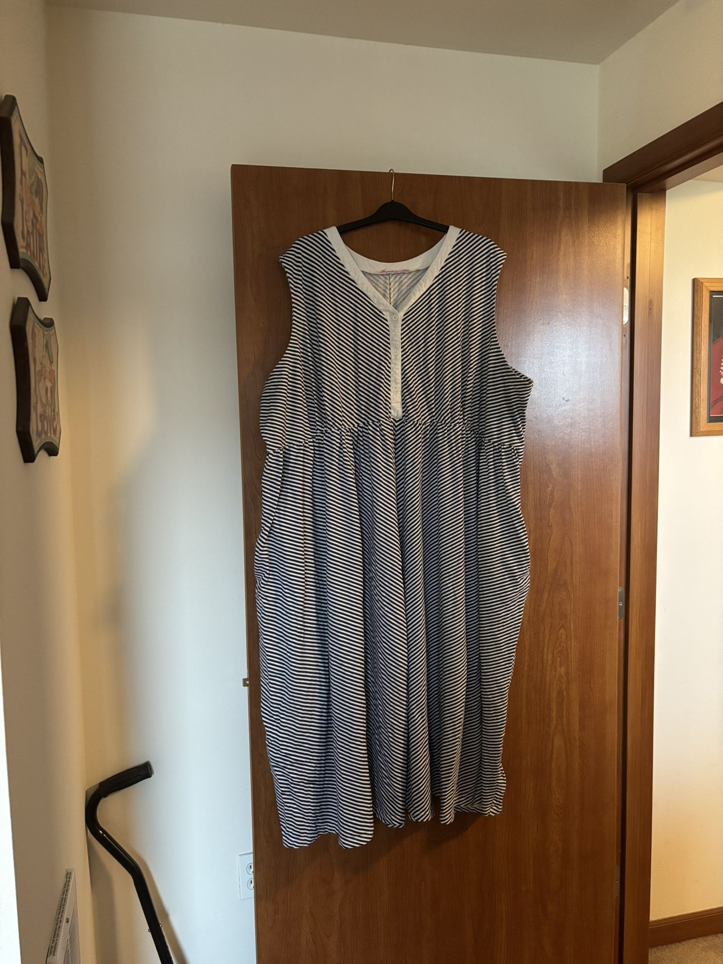 Dreams & Co. Sleeveless Tank Top Maxi Sundress 5/6XL