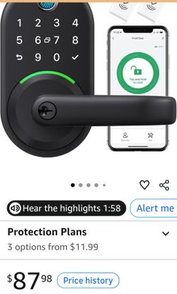 Smart Door Handle Lock with Keypad
