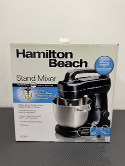 NEW Hamilton Beach 7-Speed Stand Mixer (Model 63394) - Black - New In Box