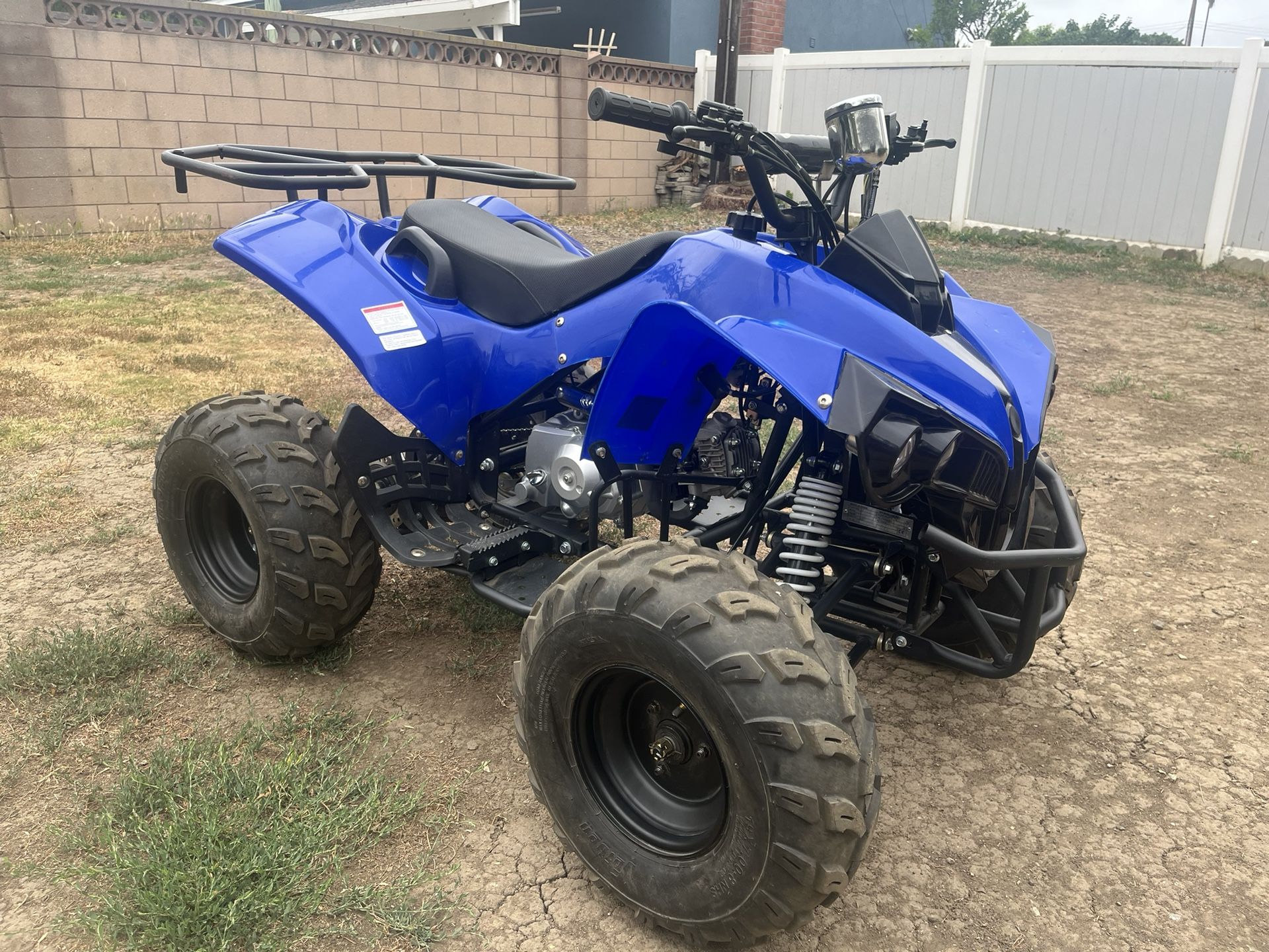 Motorcycle quad atv 125cc