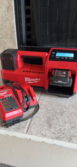 Milwaukee cordless tire inflator
