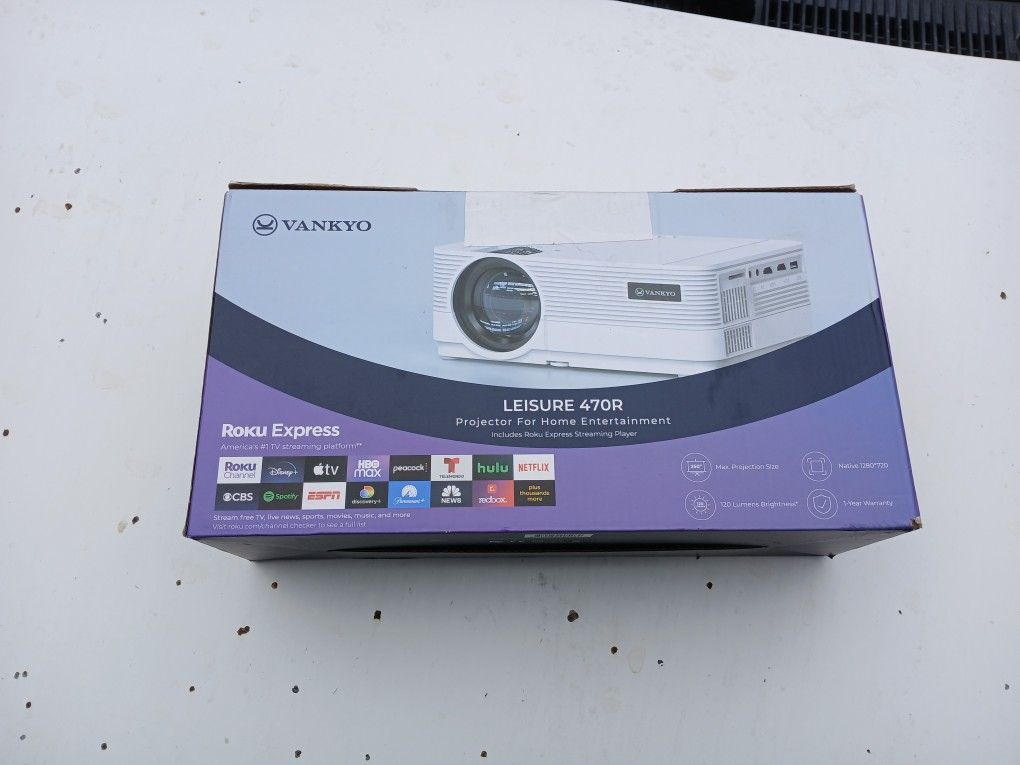 Vankyo Projector With Roku Express