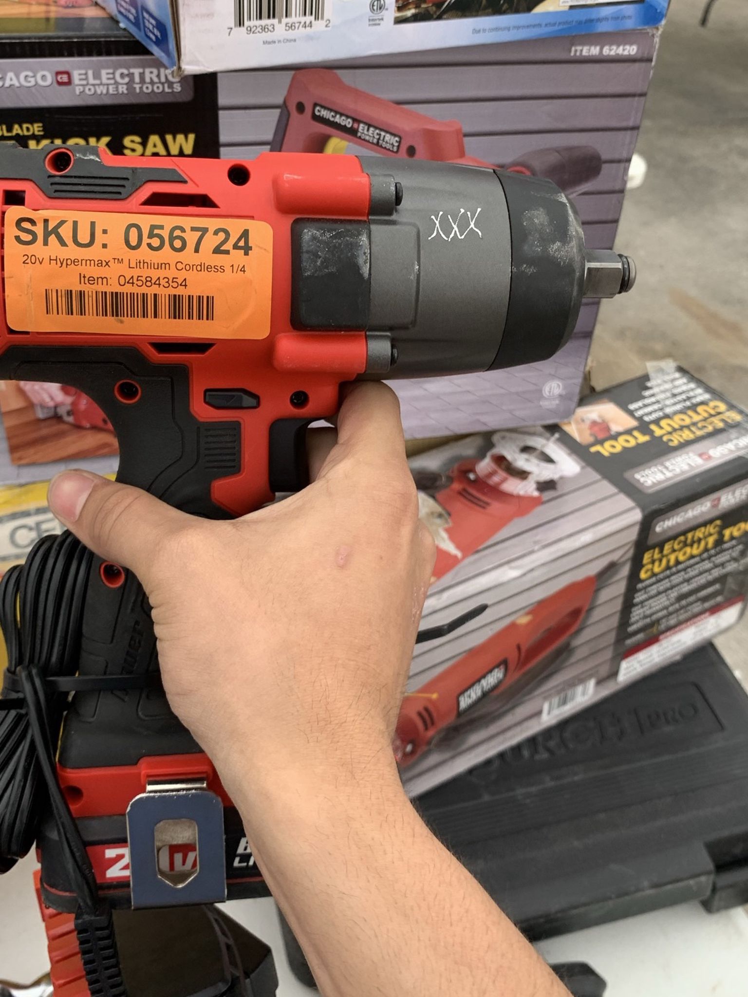 20v Hypermax™ Lithium Cordless 1/4 In. Hex Compact Impact Driver